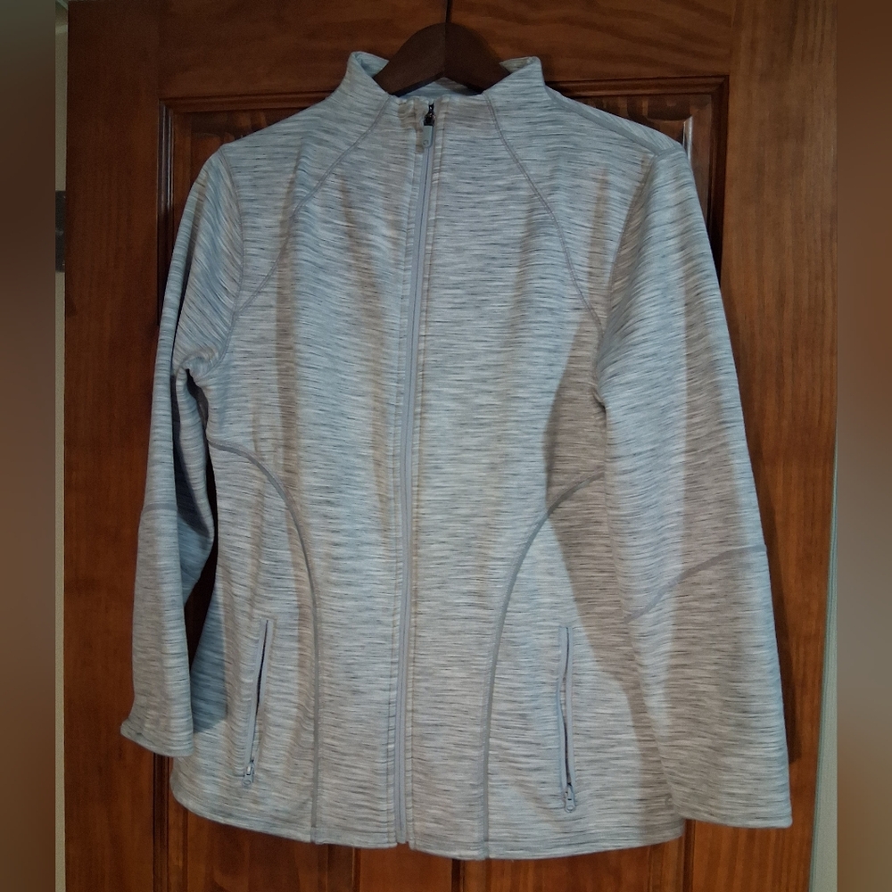GAP FIT Women's Heather Gray Utility Jacket